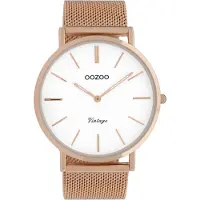 Oozoo - Damenuhr - C9916 - Roségold Weiß