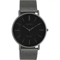 Oozoo - Damenuhr - C9929 - Titangrau Schwarz