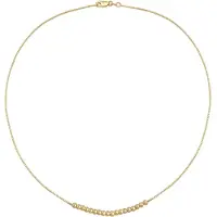 Elli Halskette Kugelkette Basic Kombinierbar Geo Look 925 Silber Elli Gold