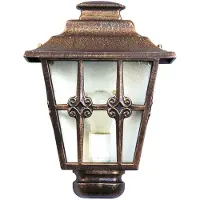 Albert 653227 Wandleuchte Typ Nr. 3227 - Farbe: braun-messing, für 1 x Lampe, E27