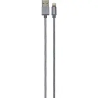 Grixx Ladekabel USB-A auf Lightning 1 m MFi Laden und Daten Space Grey