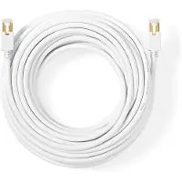 Nedis CCBW85210WT100 CAT6-Netzwerkkabel RJ45 Stecker beidseitig F/UTP 10 m Weiß