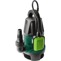 Verto 52G441, Schwarz, Grün, 7500 l/h, 5 m, 5 m, 10 m, 400 W