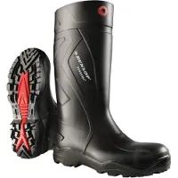 Dunlop Sicherheitsstiefel "Purofort+ full safety" Gr. 40, schwarz, 40, Obermaterial: 100% Textilmaterial TEXMAT., Schuhe, Sicherheitsstiefel