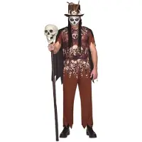 MOM Kannibaler Voodoo Mann Kostüm