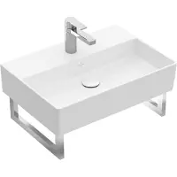 Villeroy & Boch V&B Waschtisch Memento 2.0 60x42cm, Hahnl., m ÜL, weiß alpin C-plus