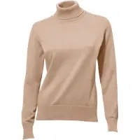HEINE Rollkragen-Pullover in beige | Gr.: 42