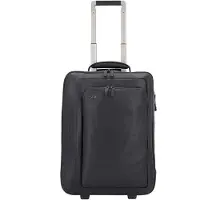 Piquadro Black Square Cabin Computer Trolley Nero