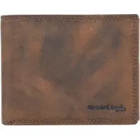 Greenland Nature Leder Geldbörse Monte Wallet RFID Brown braun