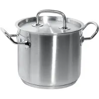 Hendi Gemüsetopf m/Deckel Edelstahl 160x140 mm 2,8 l Kitchen Line