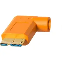 Tether Tools CU61RT15-ORG, 4,6 m, USB A, Micro-USB B, USB 3.2 Gen 1 (3.1 Gen 1), 5 Gbit/s, Orange