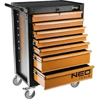 Enzo 84-222, Schwarz, Orange, Kugellager-Teleskopschienen, 280 kg, 12,7 cm, 4 Rad/Räder, 680 mm