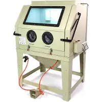 HBM SBC 990 Strahlkabine mit Absaugung, matt schwarz
