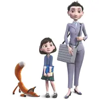 Hape The Little Girl Mom & Fox