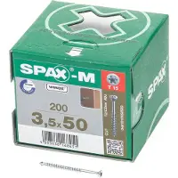 Spax -M Senkkopf T-Star Plus T15 Teilgewinde Cut WIROX, 200 Stück - 0441010350503