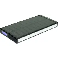 Powerplus Sephia Solar-Powerbank mit 9000 mAh und LED-Streifen