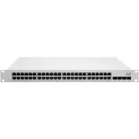 Cisco Meraki MS225-48, Managed, L2, Gigabit Ethernet (10/100/1000), Rack-Einbau, 1U