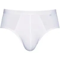 Mey Slip "Noblesse", Herren, Gr. XXL, weiß, Feinripp, Obermaterial: 100% Baumwolle, unifarben, körpernah, Unterhosen Slip, Ohne auftragende Seitennähte
