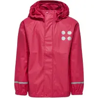 LEGO Wear Mädchen Regenjacke rot Gr. 110 - 152
