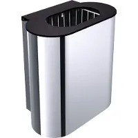 Emco system 2 Abfallbehälter, 30 Liter, chrom, Wandmodell, 355300102