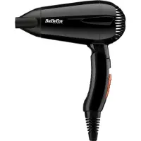 BaByliss Travel Dry 2000. 5344E. Reise-Haartrockner. Schwarz