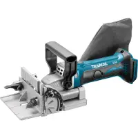 Makita Nutfräse "DPJ180Z" für Zimmerleute und Einrichtungsmonteure, ohne Akku und Ladegerät