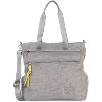 Suri Frey Shopper Schultertasche Suri Sports Marry Cityshopper Lightgrey grau weiß