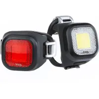 Knog Blinder Mini Chippy Lights Twinpack Black 20 Lumens / 11 Lumens
