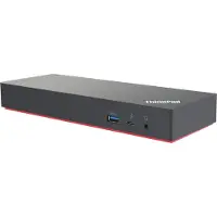 Lenovo ThinkPad Thunderbolt 3 Workstation Gen 2, Kabelgebunden, Thunderbolt 3, 10,100,1000 Mbit/s, Schwarz, 3840 x 2160 Pixel,