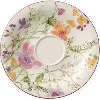Villeroy & Boch Untertasse "Frühstücksuntertasse Mariefleur Basic ø 19 cm bunt", bunt, L:19cm, Speiseteller, Untertasse