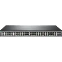 HP Hewlett Packard Enterprise OfficeConnect 1920S 48G 4SFP, Managed, L3, Gigabit Ethernet (10/100/1000), Vollduplex, Rack-Einbau, 1U