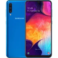 Samsung Galaxy A50 16,3cm (6,4 Zoll) SM-A505F, 4GB RAM, 128GB Speicher, Farbe: Blau
