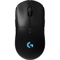 Logitech G 910-005273, Beidhändig, Optisch, RF Wireless, 25600 DPI, 1 ms, Schwarz