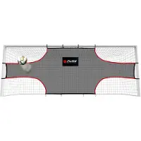 Pure P2I150050, Fußball-Tornetz, Grau, 244 mm, 244 mm, 732 mm