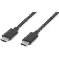 Gembird CCP-USB3.1-CMCM-1M, 1 m, USB C, USB C, USB 3.2 Gen 1 (3.1 Gen 1), Schwarz
