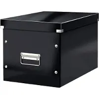 Leitz Aufbewahrungsbox Click + Store, für ovale/höhere Gegenstände 320 x 310 x 360 mm, schwarz