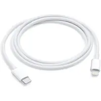 Apple MX0K2ZM/A, 1 m, Lightning, USB C, Männlich, Männlich, Weiß