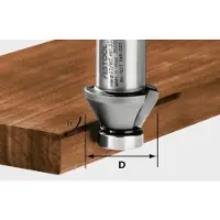Festool 490091 Fasenfräser Hartmetall Produktabmessung, Ø 27 mm