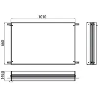 Emco 989700021 Einbaurahmen prestige 00021