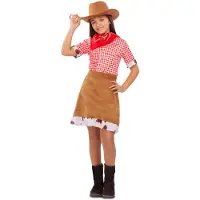 MOM Cowgirl Mädchenkostüm