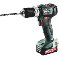 Metabo POWERMAXX SB 12 BL, Handbohrmaschine, Ohne Schlüssel, Schwarz, Grün, Rot, Silber, 1 cm, 1650 RPM, 2,5 cm