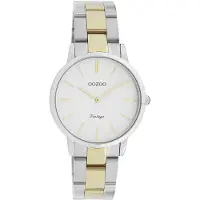 Oozoo Armbanduhr Vintage Damen Bicolor/Silber C20044