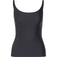 Magic bodyfashion Shapingtop , Damen, Gr. L, schwarz, Mikrofaser, Obermaterial: 83% Polyamid, 17% Elasthan, hüftlang, tiefer Rundhals, Tops Shapingtop