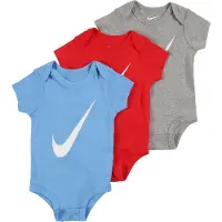 Nike Kids Swoosh Kurzärmeliger Body 3 Einheiten