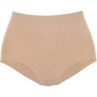 Nuance Taillenshaper , Damen, Gr. M (40/42), braun (caramel), Microfaser, Obermaterial: 88% Polyamid, 12% Elasthan, eng, Unterhosen Taillenshaper, SEAMLESS mit Kühlungseffekt, Topseller