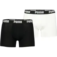 Puma Herren Boxershorts Everyday 2er Pack White / Black - S