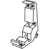 Hager Profilhalter PVC zu M5830 Rangierkanal RK 230x190mm