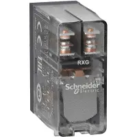 Schneider Electric Steckb. Interface-Relais RXG, 2 W, 5 A, 230VAC, Klarsichtgehäuse RXG25P7