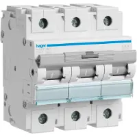 Hager HMD380 Leitungsschutzschalter 3 polig 15kA D-Charakteristik 80A 4.5 Module