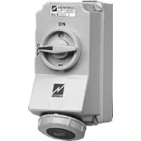 MENNEKES 5677A Wanddose abschaltbar 32A5p6h400V IP67